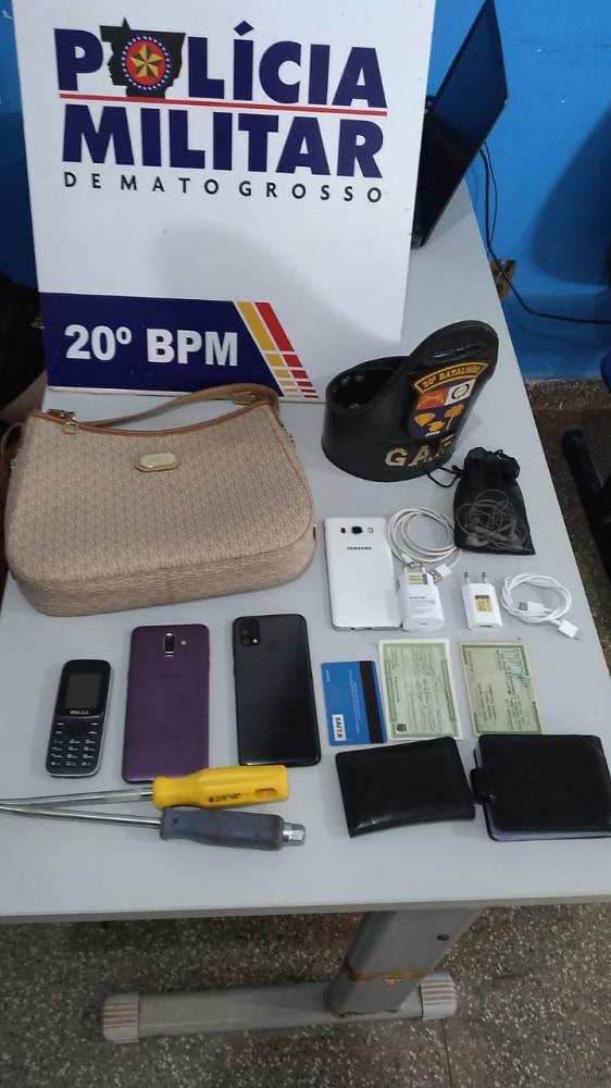 FURTO EM RESIDÊNCIA TEM MAIS UMA VEZ SUCESSO PELA PM DE ARIPUANA