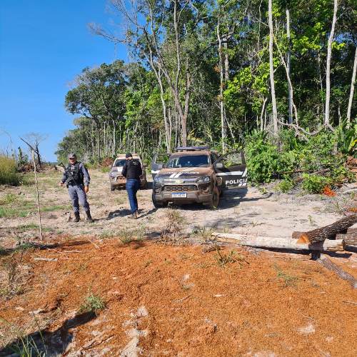 Duas pessoas são presas em operação de combate desmatamento ilegal e outros crimes em Vila Rica