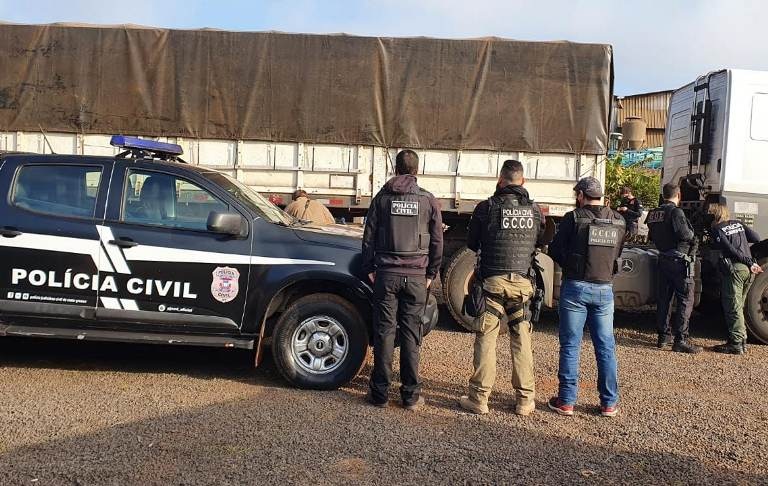 Mais um membro de organização que agia no furto e roubo de cargas é preso; inquérito é concluído com indiciamento de 16 criminosos