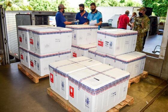 Colegiado define distribuição de 177.250 doses de vacinas contra a Covid-19