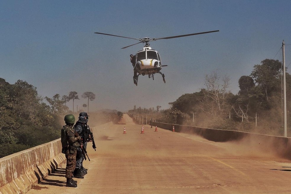 Mais de 60 soldados do Exército chegam em MT para reforçar o combate ao desmatamento ilegal