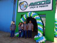 INAUGUROU EM ARIPUANÃ MT AMIGOS CAÇA E PESCA