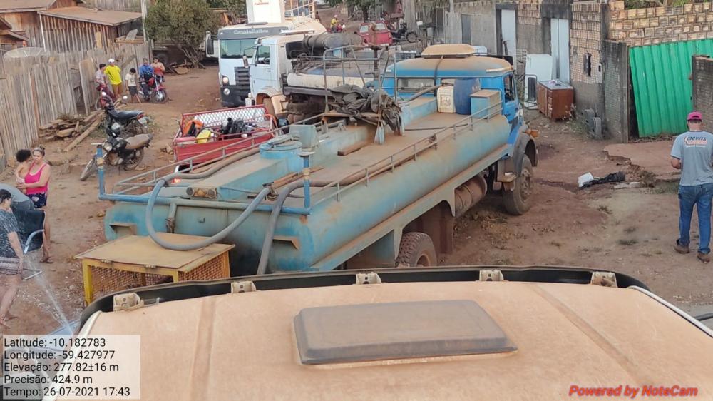 SECRETÁRIO DE OBRAS DE ARIPUANÃ FAZ GESTÃO APESAR DAS DIFICULDADES DO CLIMA SECO