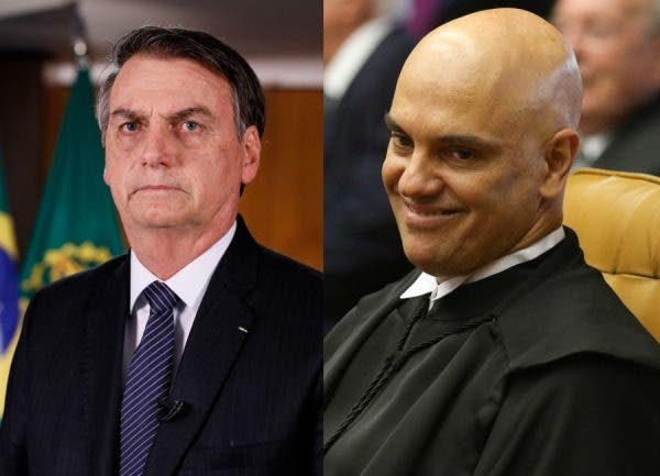 Bolsonaro diz que Barroso e Moraes extrapolam limites constitucionais e que pedirá abertura de processo ao Senado