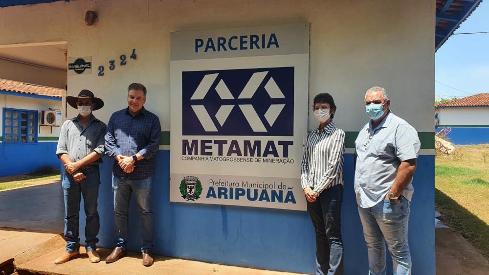 EM PARCERIA COM PREFEITURA MUNICIPAL , ESCRITÓRIO DA METAMAT É INAUGURADO EM ARIPUANÃ MT