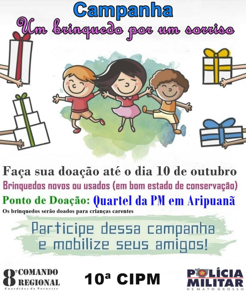 CAMPANHA UM BRINQUEDO POR UM SORRISO