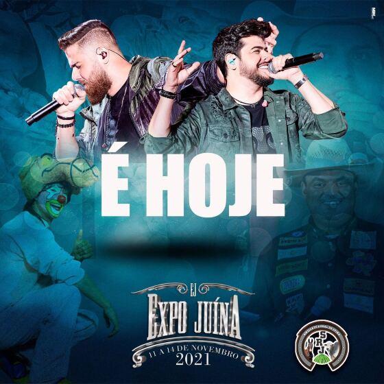 Começa nesta quinta-feira a EXPOJUÍNA 2021; sábado tem show de Zé Neto e Cristiano