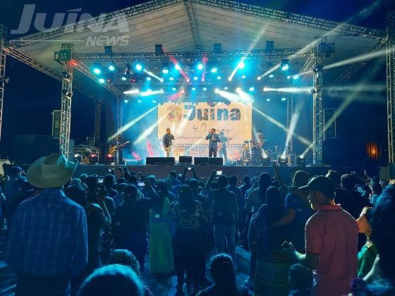 Juína 40 anos: 1ª noite de festa é marcada com show de Daniel e Samuel e abertura do Fescaju; veja finalistas