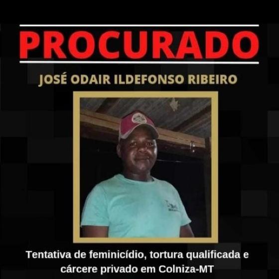 Brutalidade: Polícia Civil busca por homem que agrediu brutalmente e mutilou companheira em distrito de Colniza