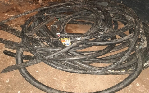 Dupla é presa em flagrante durante furto de cobre em Aripuanã