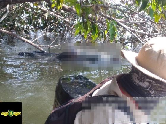 Bombeiros de Juína localizam no rio do Sangue corpo de senhor que estava desaparecido