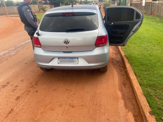 Homem é preso pela PM com carro adulterado em Aripuanã
