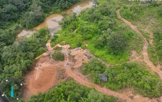 Sema e Batalhão Ambiental aplicaram R$ 6,8 milhões em multas em operações contra garimpos clandestinos, um deles em Juína