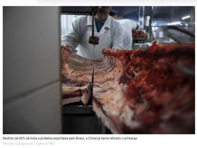 Rússia anuncia fim do embargo à carne bovina brasileira