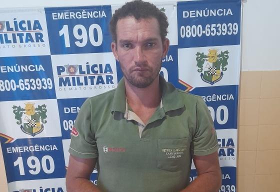 Preso suspeito de tentativa de homicídio em distrito de Aripuanã
