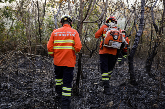 Corpo de Bombeiros de MT reforça equipes em 60 municípios para combate aos incêndios florestais