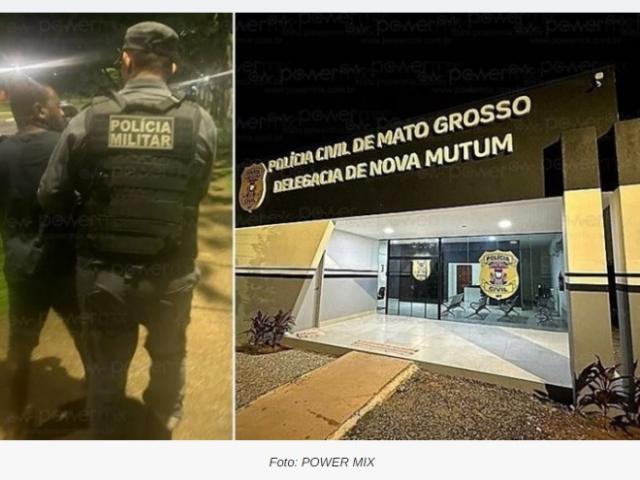 Homem reclama de cerveja quente, tenta matar garçonete a facada e acaba preso pela PM em MT