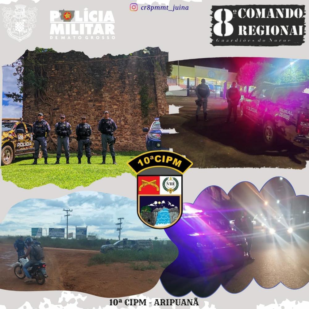 POLICIA MILITAR ARIPUANÃ MT EM AÇÃO !!