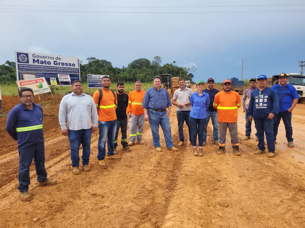 RECUPERAÇÃO E MELHORIA MT 183 ARIPUANÃ MT