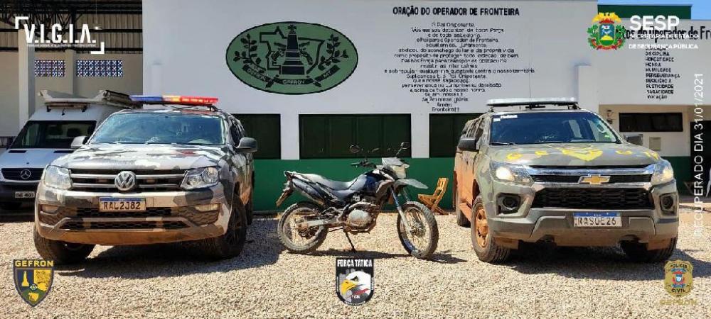 Gefron captura dois suspeitos com mandados em aberto e prende um por tráfico de drogas