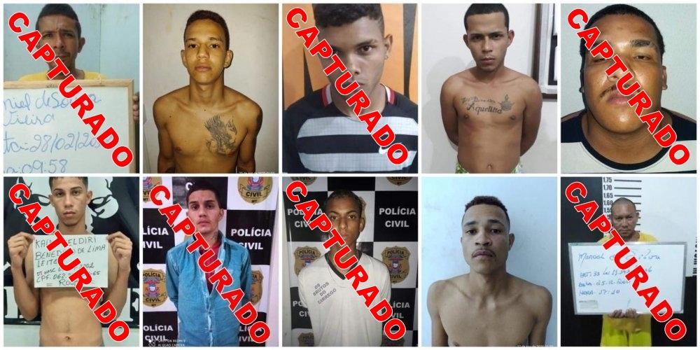 Voltar Sete fugitivos da Cadeia de Nova Mutum já foram localizados