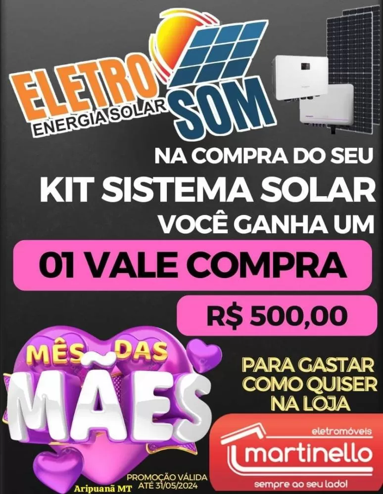 ELETRO SOM PARCERIA MARTINELO ARIPUANÃ MT