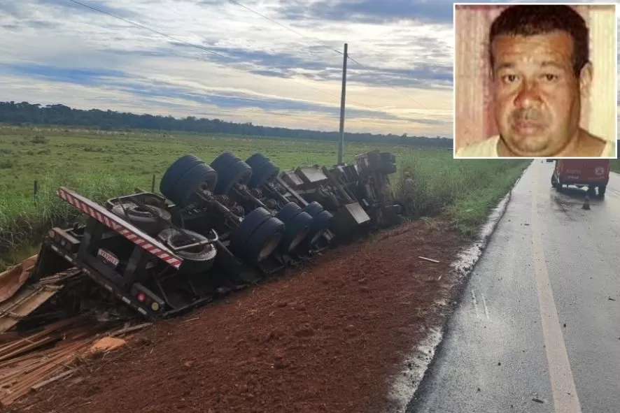 Caminhoneiro morto em acidente em MT era foragido da Justiça e apareceu no Linha Direta da TV Globo