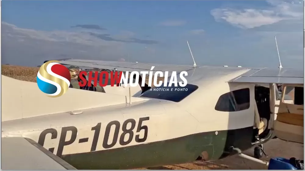 Avião apreendido pelo Gaeco em Juara desaparece do local onde estava sob custódia de fazendeiro