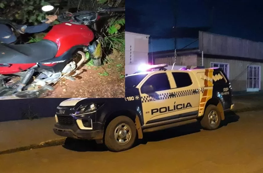 Motocicleta com sinais de adulteração é apreendida após denúncia de atividade suspeita em área de garimpo em Aripuanã