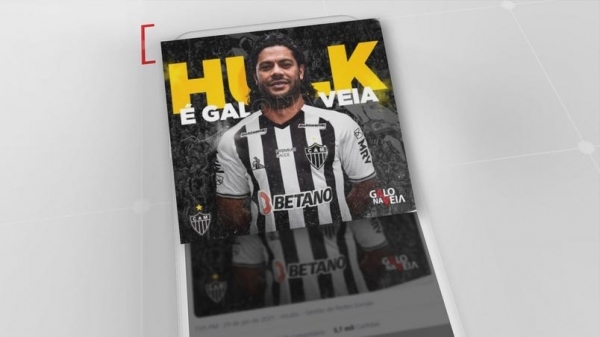 Atlético Mineiro fecha contratação de Hulk, ex-jogador da Seleção Brasileira