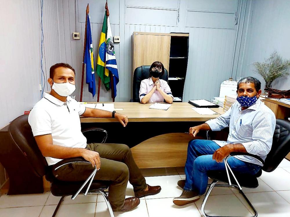 Prefeita e vice recebem novo chefe da 62ª Ciretran de Aripuanã