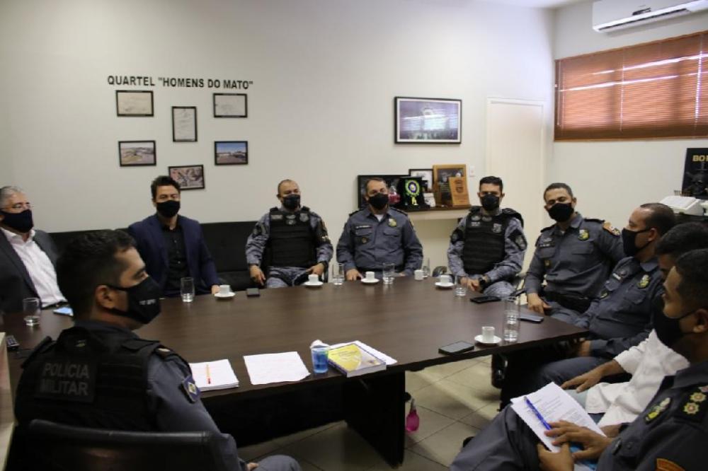 PM e Ministério Público discutem plano de segurança para jogos da Serie A em Cuiabá
