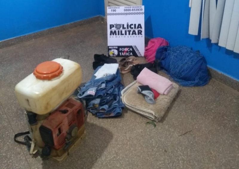 Acusado de furto é amarrado por populares em Juína