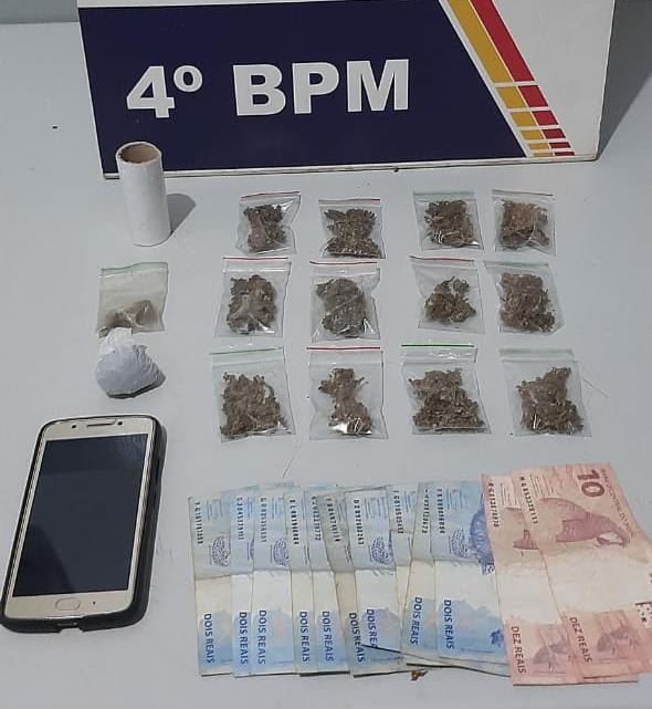 Policiais do 4º Batalhão prendem suspeito com maconha na geladeira