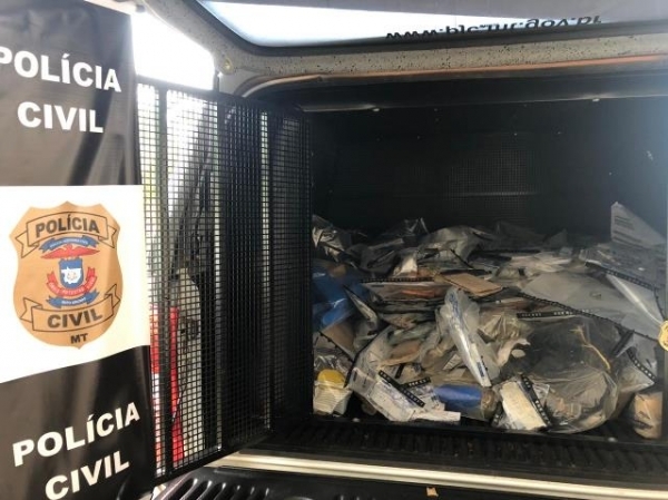 Polícia Civil incinera 180 kg de drogas em Juína