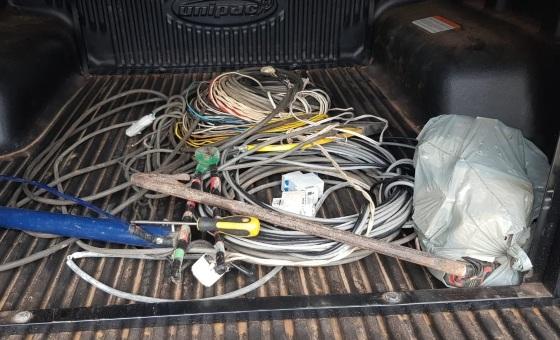 Preso em flagrante homem que furtou fios elétricos de posto de saúde e causou perda de vacinas