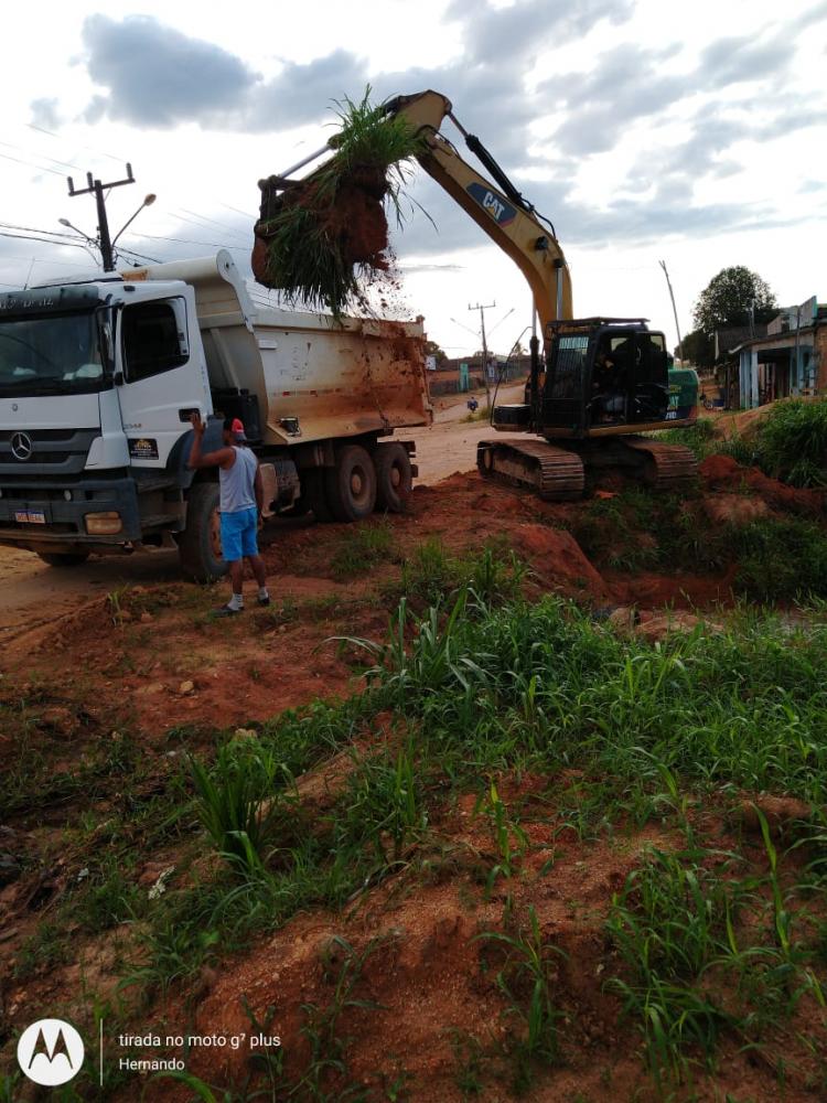 SECRETARIA INFRAESTRUTURA REALIZA OBRAS SETOR GLEBA MILAGROSA ARIPUANÃ MT.