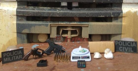 Forças de segurança realizam operação em distrito de Colniza e prende 06 pessoas envolvidas em diversos crimes