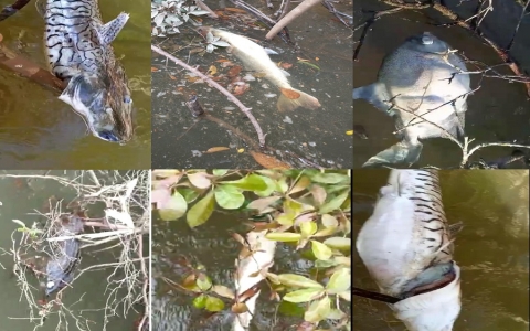 Centenas de peixes são encontrados mortos no Rio Aripuanã